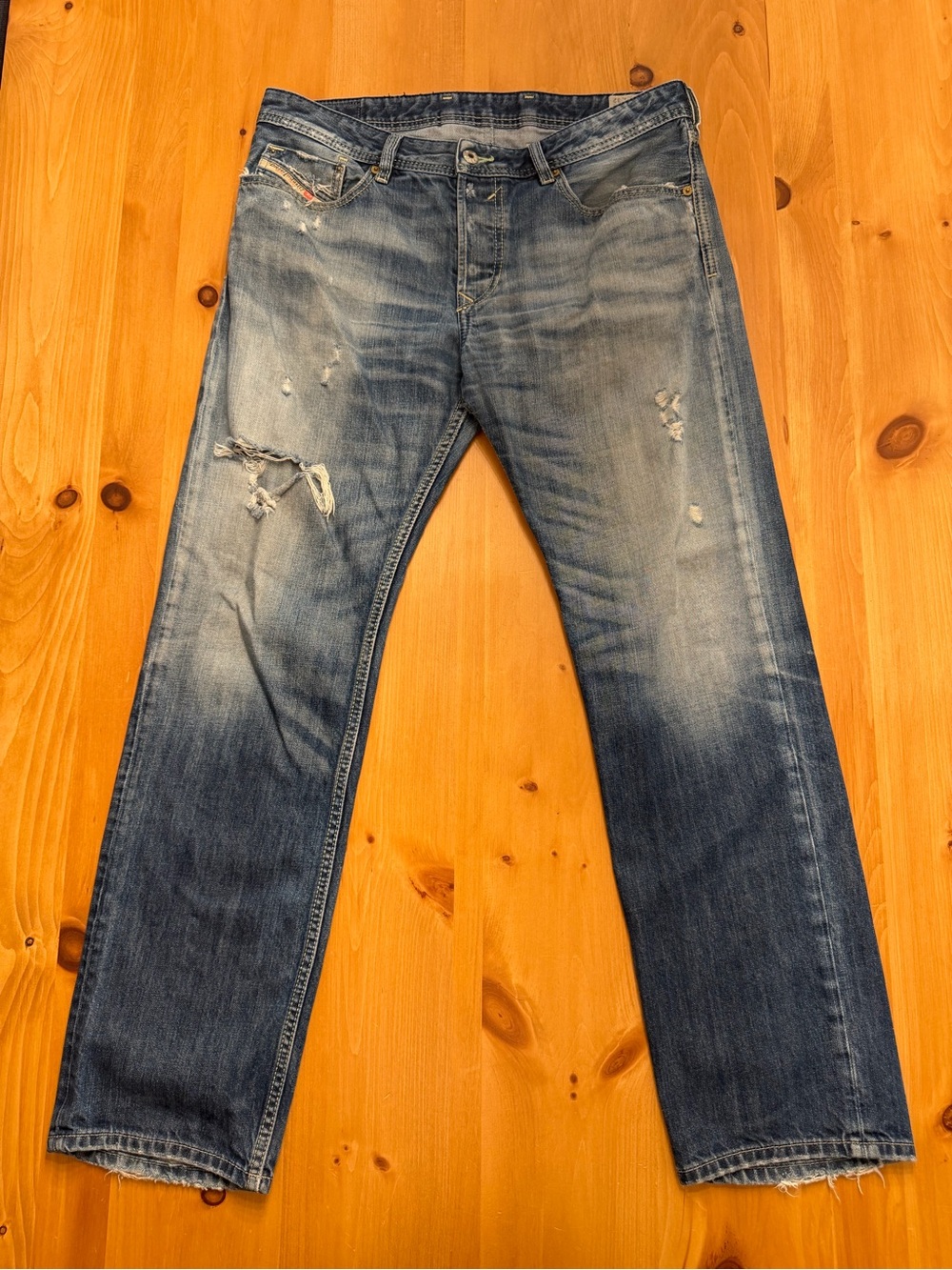 Diesel WAYKEE Regular Straight Jeans - W33 L32